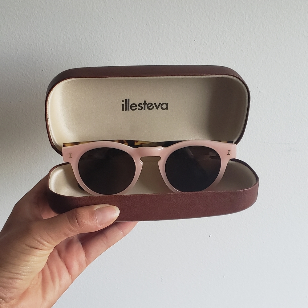 Leonard sunglasses - pink and tortoise